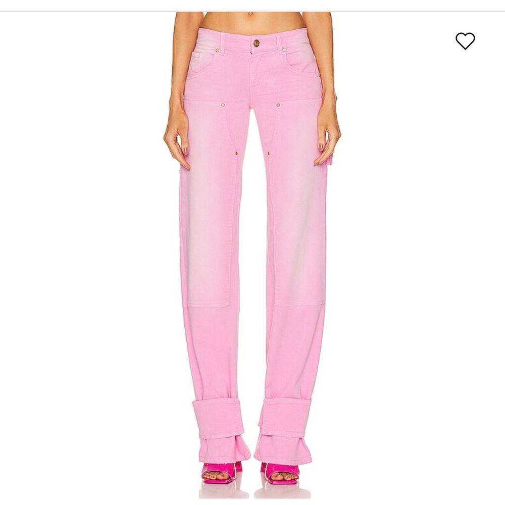 Blumarine Pink Cargo Jean
